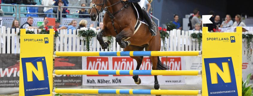 Christian Schranz und VIP 2 wurden Zweite im Preis vom OEPS. © Horse Sports Photo