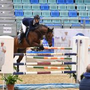Die 21-jährige Lisa Schranz aus Lassee (NÖ) konnte mit Lexion L das Finale der kleinen Tour beim CSI Arena Nova 2017 für sich entscheiden. © Horse Sports Photo