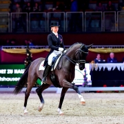 „Rookie of the Year 2017 Dressur“, Karoline Valenta (NÖ), am Weg in die Dressur-Weltelite. © Daniel Kaiser
