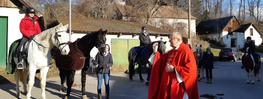 Impressionen vom Stephani-Ritt in Gallbrunn. © privat