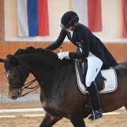 Fiona Quarda-Hainz (NÖ) und La Scolera durften sehr zufrieden sein nach ihrem Sieg in der Klasse LP. © Istvan Lehoczky