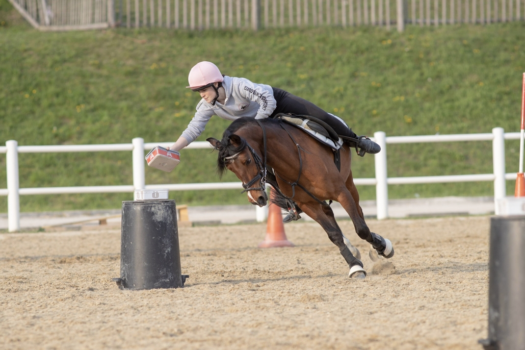 Chiara Földi vom Pferdesportzentrum Breitenfurt (NÖ) holte sich gemeinsam mit Sarah Kermer (B) den Sieg in der ÖM Pairs Allgemeine Klasse. © Gottfried Horner