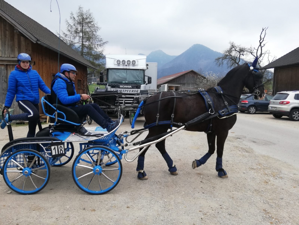 Platz 2 in Viechtwang für Jochen Lichtenegger und Authentic P. © privat