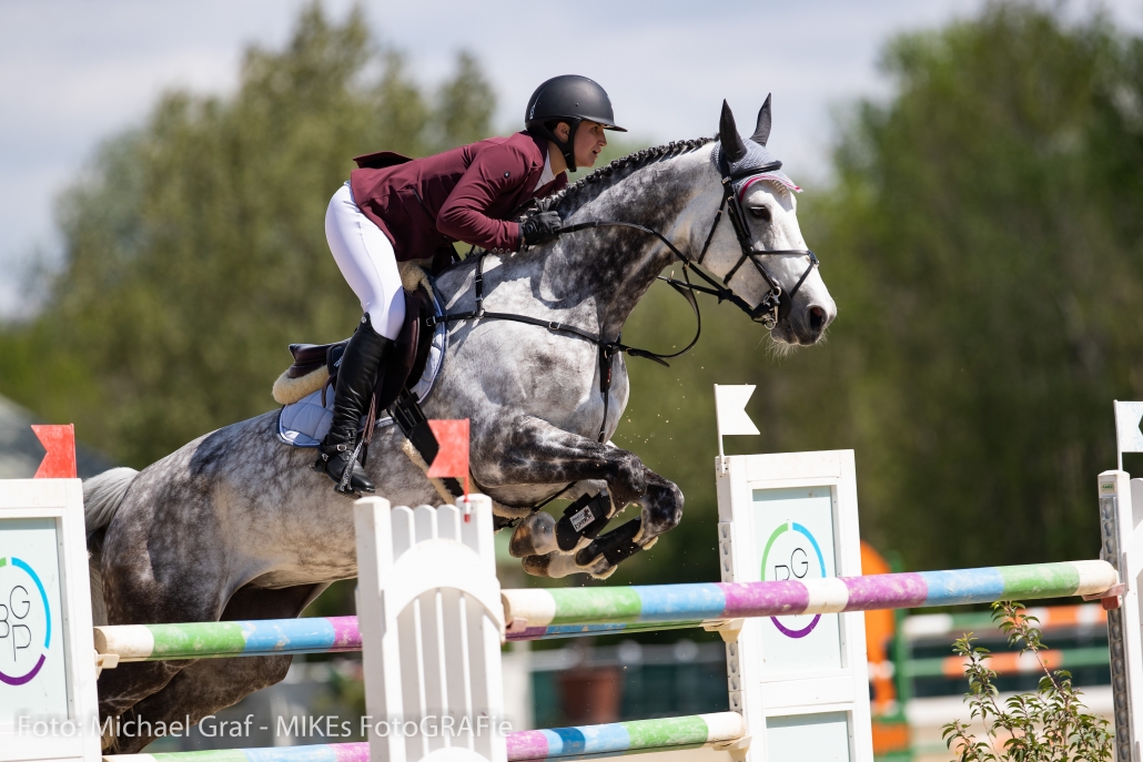 Platz zwei im EY-Cup in Ebreichsdorf für Magdalena Margreiter und Chamorka. © Michael Graf