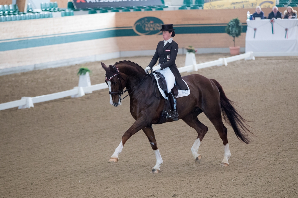 Astrid Neumayer (AUT) auf Sir Simon. © Michael Rzepa
