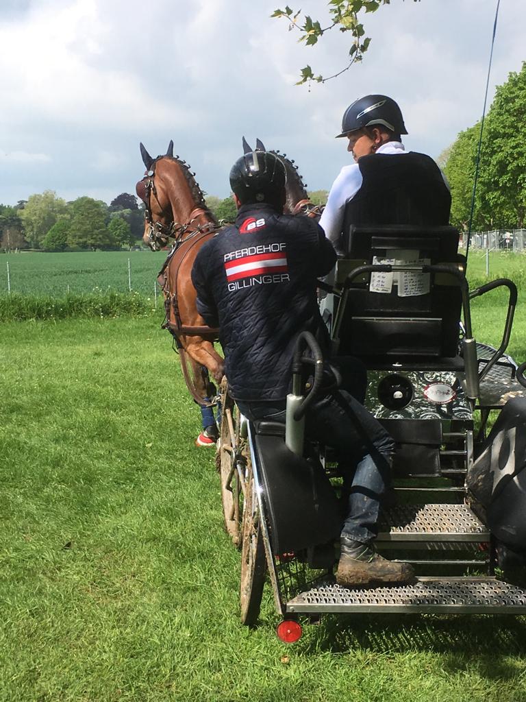 Team Gillinger bei der Royal Windsor Horse Show. © privat