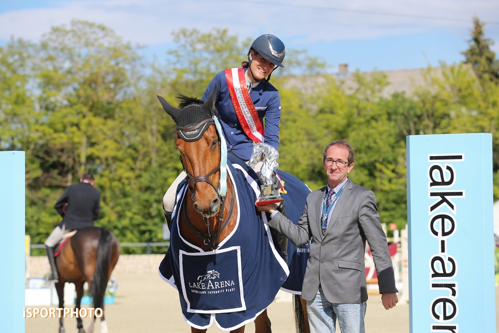 Catrin Glötzer-Thaler (AUT), die Siegerin des freitägigen L.A. Spring Championat I. © iSPORTPHOTO