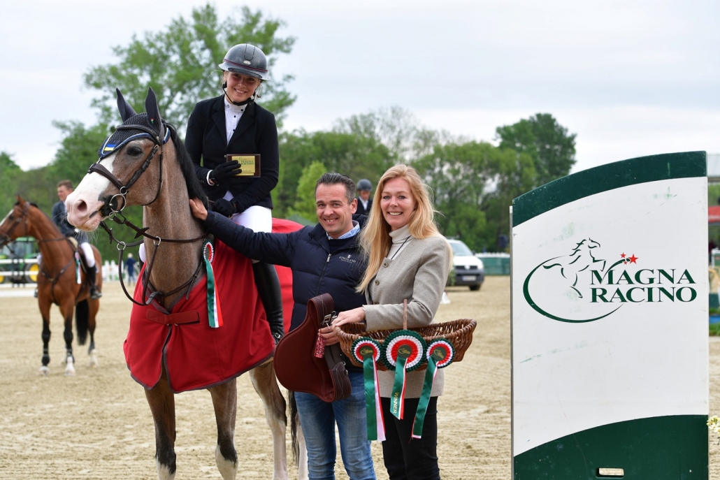Grand Prix Siegerin Anastasiia Yershova (UKR). © HORSIC.com