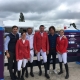 Team Austria beim Nations Cup in Sopot mit Equipechef Marcus Wallishauser. © privat