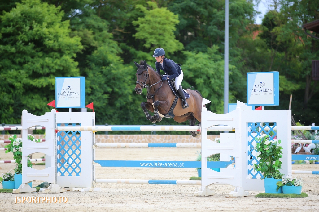 Beste Österreicherin im Grand Prix der Lake Arena am Ende von Woche 2 beim Equestrian Summer Circuit war Anna Rantner (T) auf Rang 7. © iSPORTPHOTO