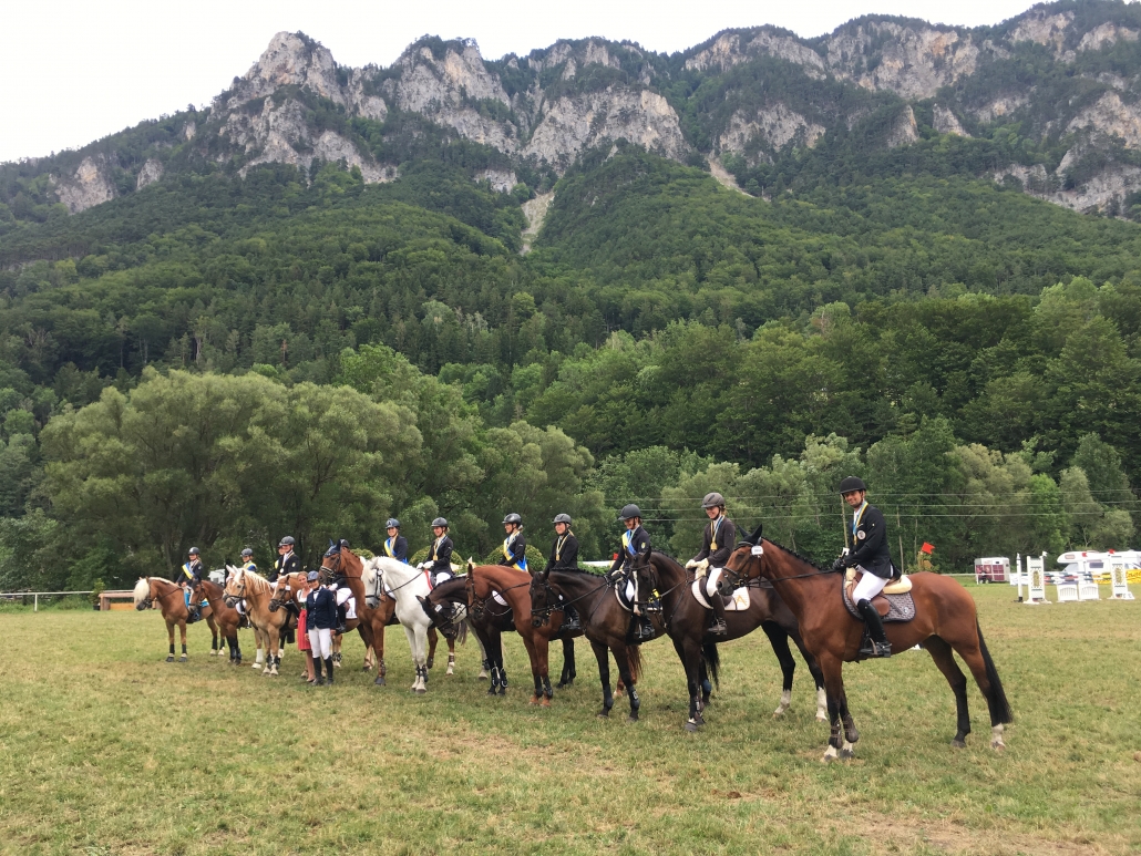 Wir gratulieren den frisch gebackenen Niederösterreichischen Landesmeistern in der Vielseitigkeit sehr herzlich. © Pferdewelt Reichenau