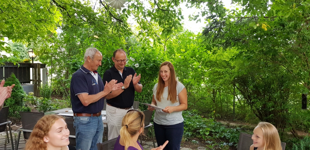 Lilli Lehrmann erhielt das Goldene Ehrenzeichen des NOEPS. © NOEPS