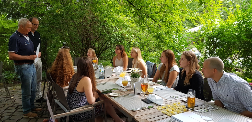 Ehrung der außerordentlich erfolgreichen NÖ Voltigierer. © NOEPS