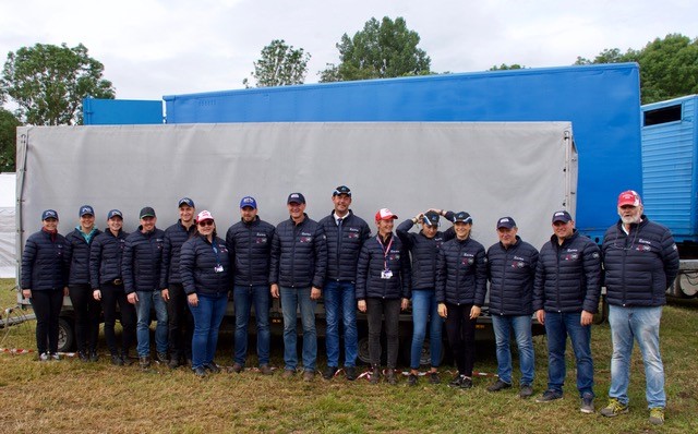 Daumen halten für Team Austria bei der Vierspänner EM in Donaueschingen. © privat
