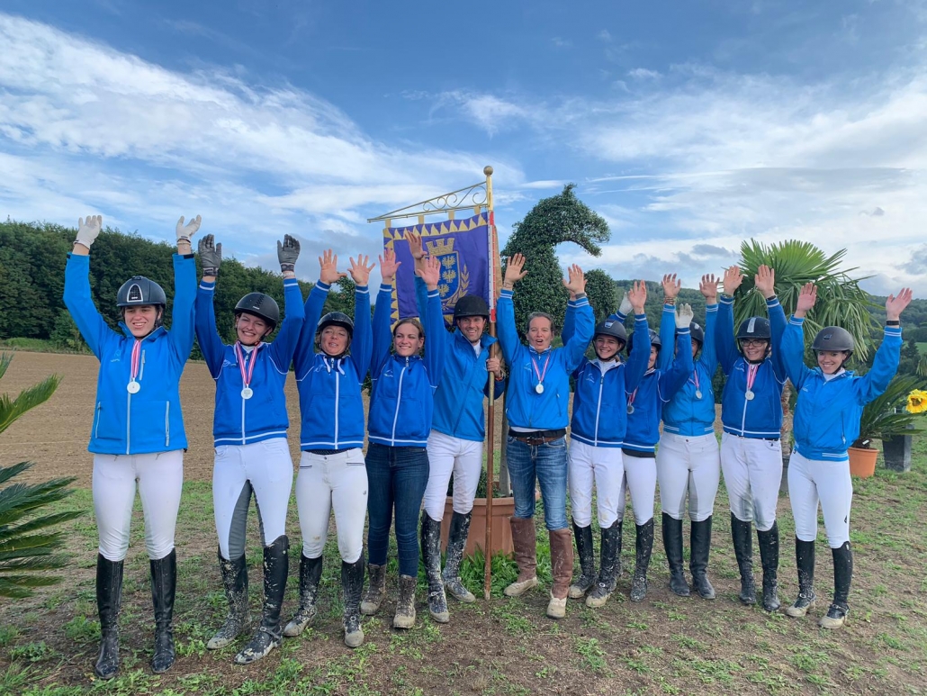 Platz 2 für Team Niederösterreich Blau bei der BLMM 2019 in Ried am Riederberg. © privat
