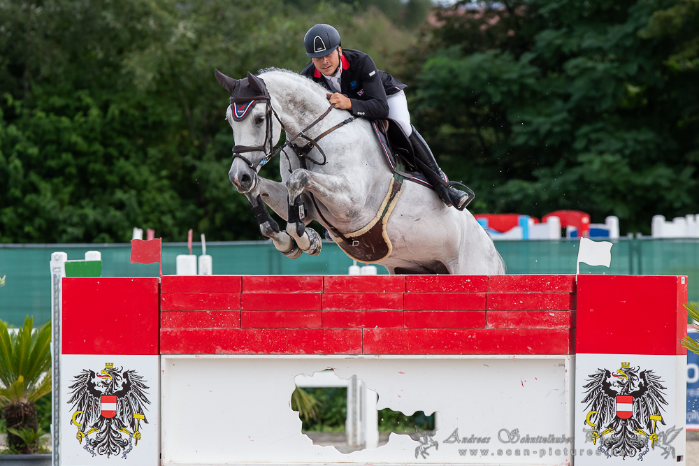 Christian Rhomberg mit Femke auf dem Weg zu seinem ersten ÖSTM-Titel. © OEPS | Andreas Schnitzlhuber www.scan-pictures.net