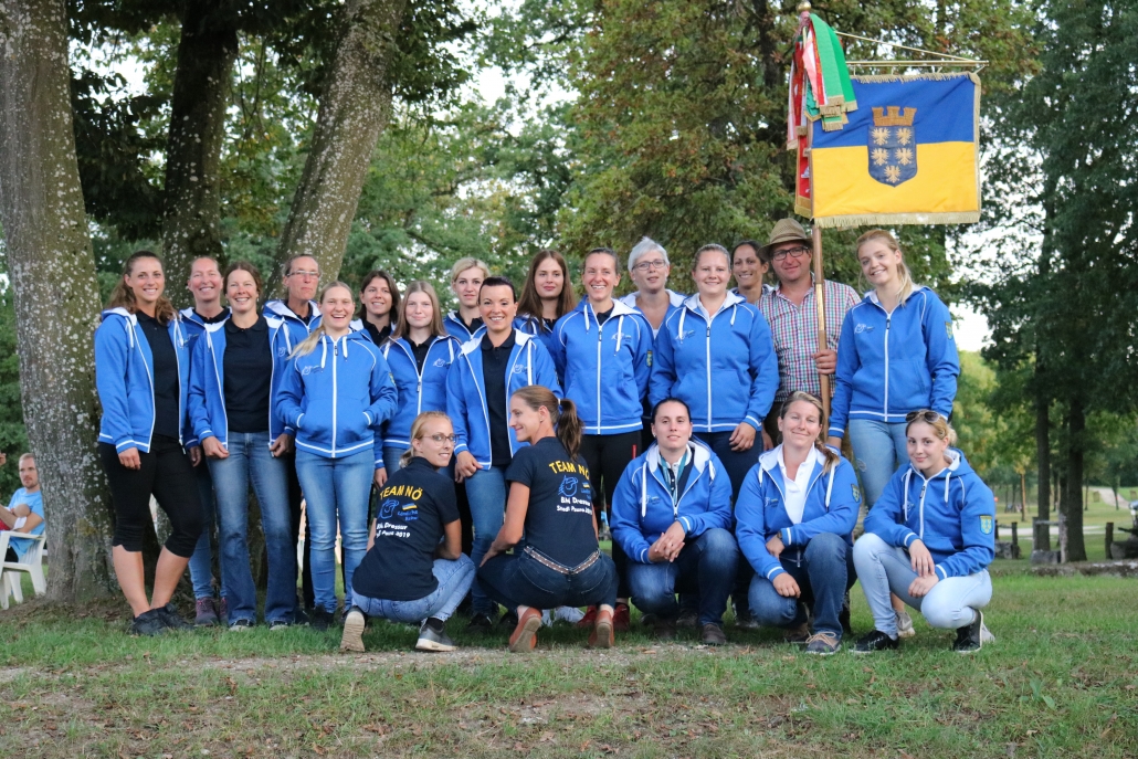 Team Niederösterreich bei der Bundesmeisterschaft 2019 in Stadl Paura. © Kathi Koch