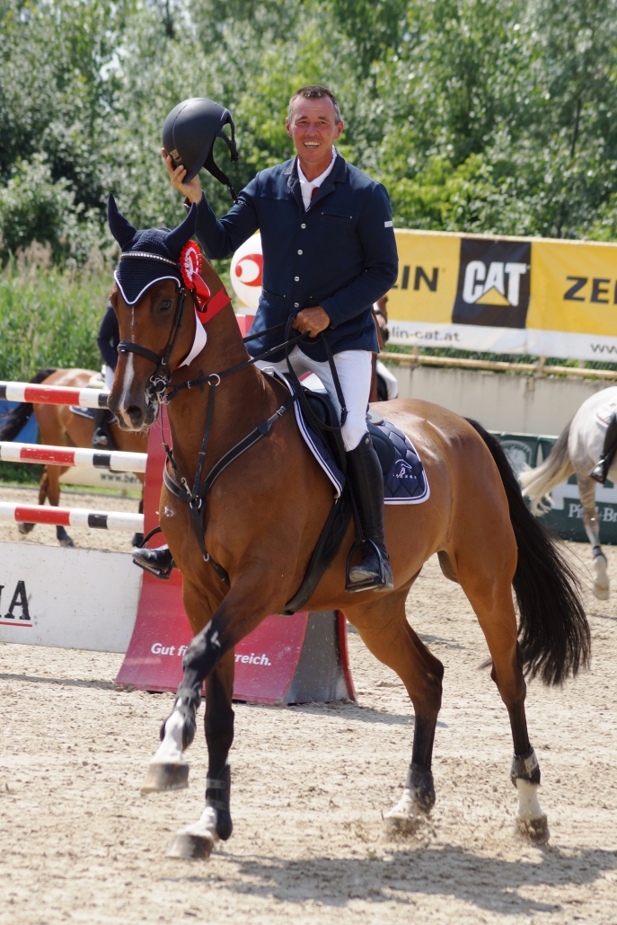 Nicht nur im Sport, sondern auch als Veranstalter erfolgreich unterwegs: Christian Schranz. © pferdenews.eu 