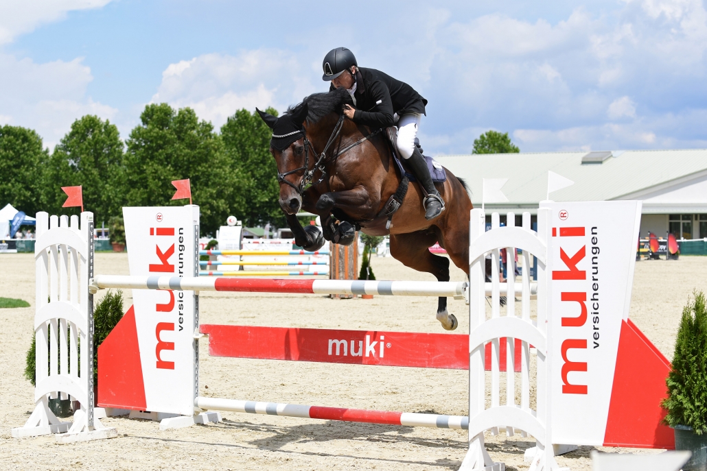 Sieger in Abteilung 2 der der Fixkraft Amateurcup Quali: Gerald Beck & Comme Kanna. © HORSIC.com