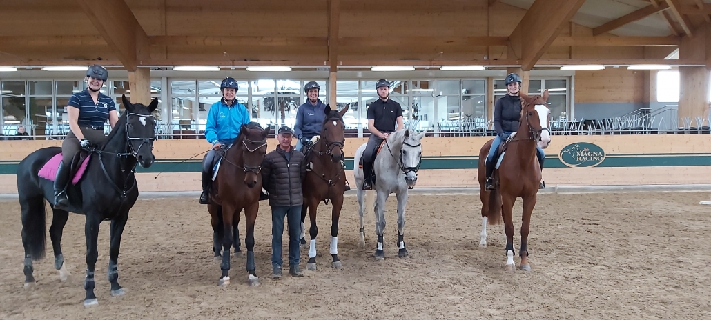 Tolles Training mit Harald Riedl im Magna Racino. © privat