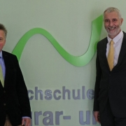 Otto Kurt Knoll und Thomas Haase. © Hochschule für Agrar- und Umweltpädagogik