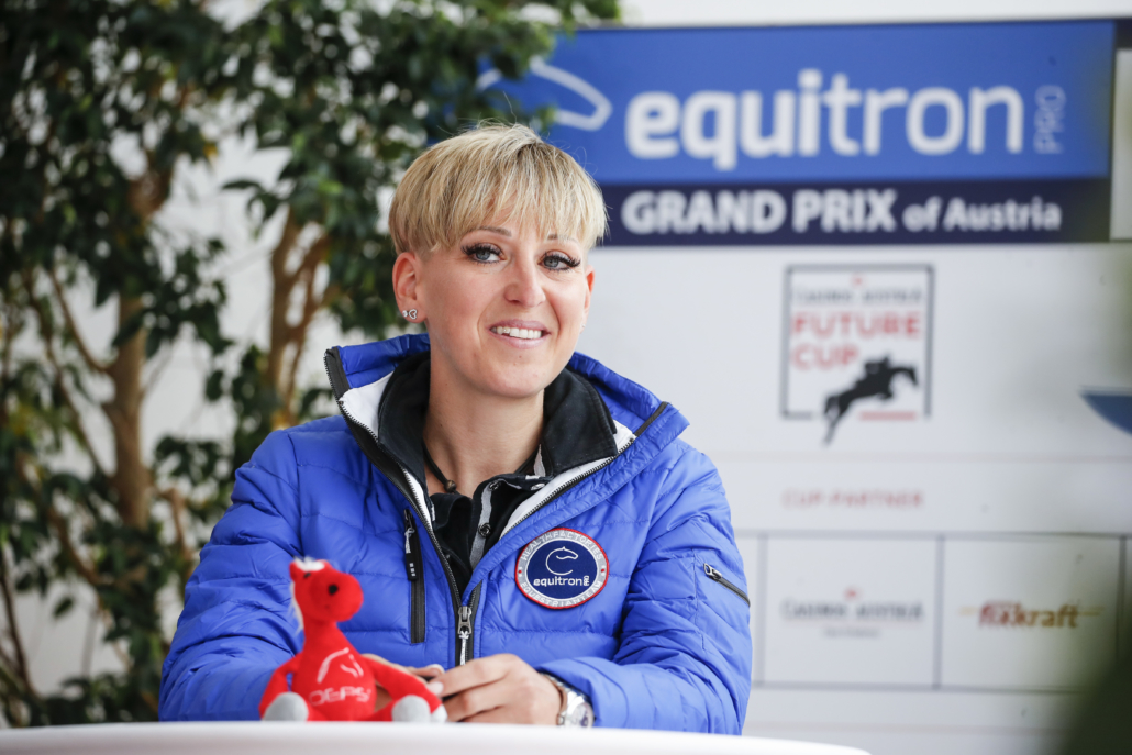 Bianca Babanitz hat beim ersten Superfinale im Rahmen der Amadeus Horse Indoors 2020 für das beste rot-weiß-rote Resultat gesorgt. © Jasmin Walter