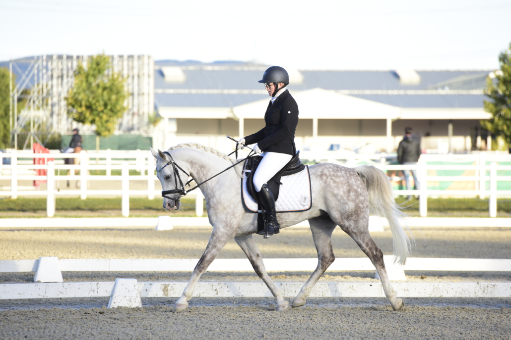 Alice Pinezits und Shagya Bube gewannen 2020 die Arabertrophy der Klasse L. © privat