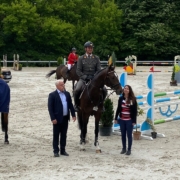 Gratulation an Roland Pulsinger zum Sieg in Kaposvar. © privat
