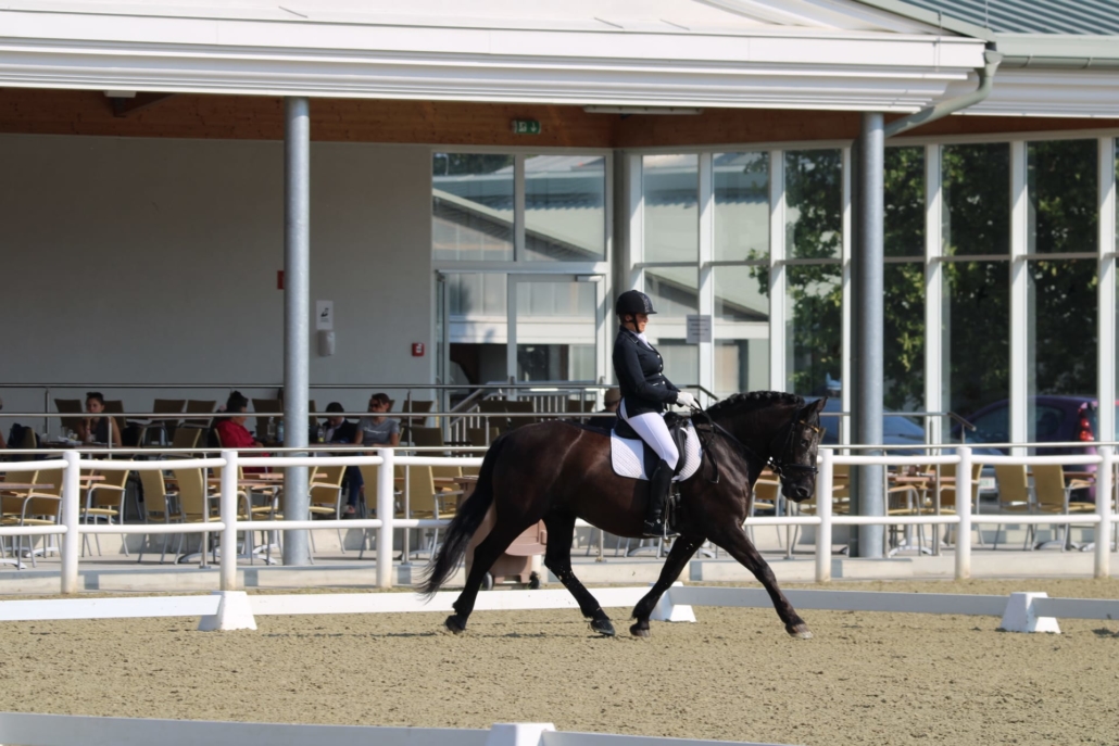 Manuela Baldauf mit „Terry 6“. © Manuela Baldauf