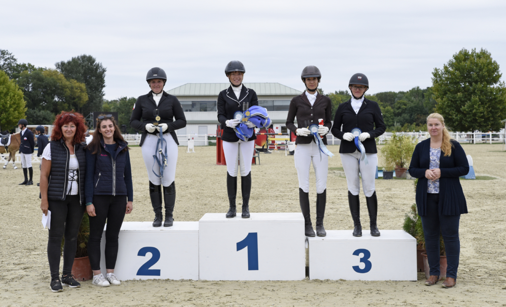 Siegerehrung der NÖ Araber Trophy 2021 der Klasse A. © HORSIC.com