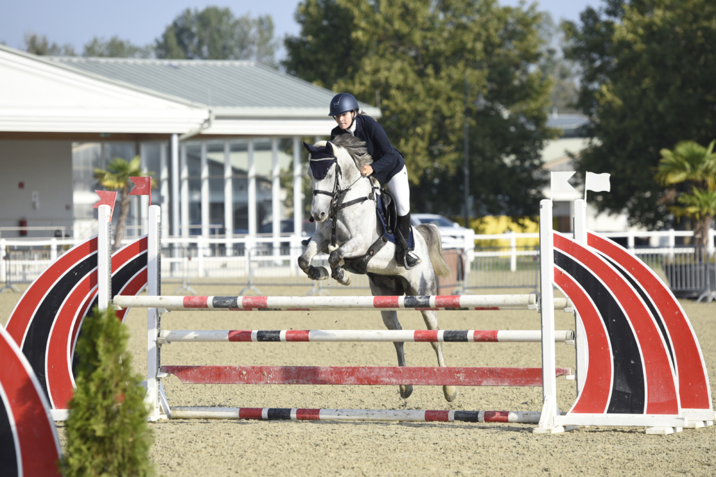 NÖ LM Pony Jugend: Amelie Bitzan und Donit. © HORSIC.com