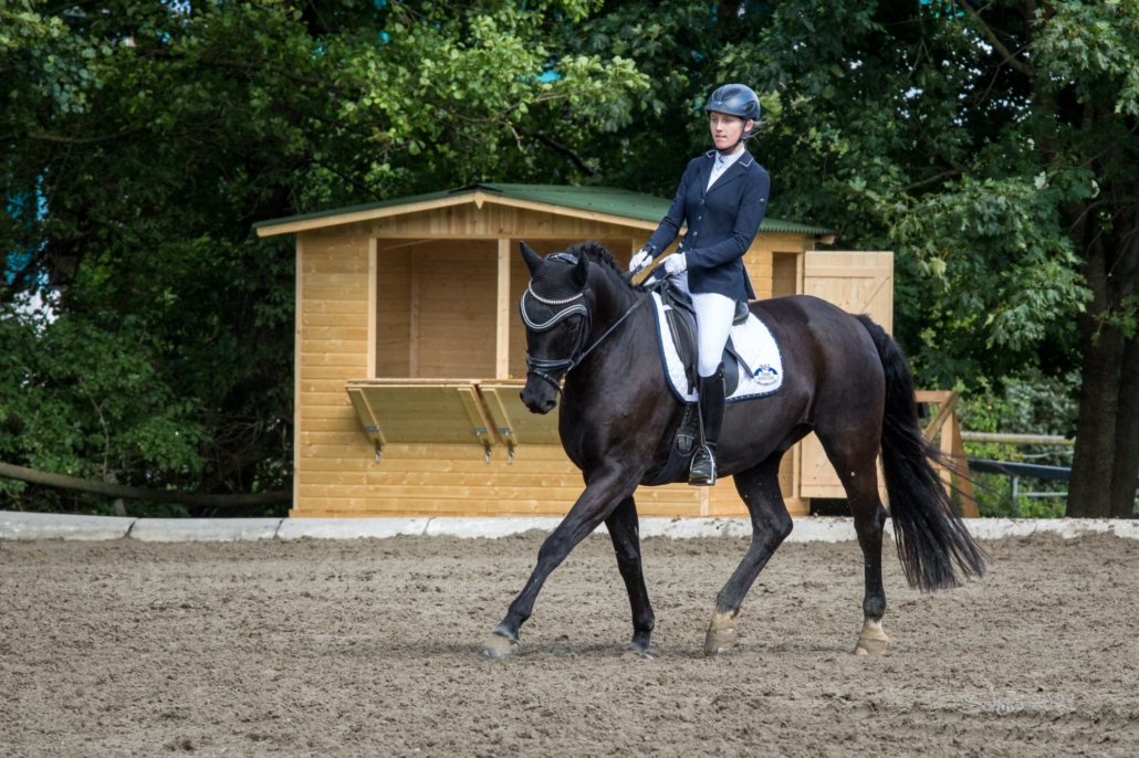 NOEPS Talente Team Reiterin Leonie Pasching & Don Giovanni GM. © privat