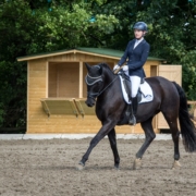 NOEPS Talente Team Reiterin Leonie Pasching & Don Giovanni GM. © privat