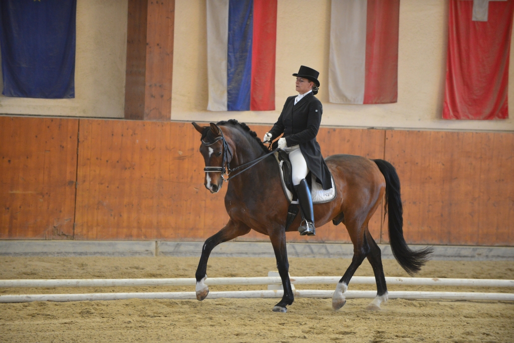 Elisabeth Preimesberger & HCHC’s Dali. © Istvan Lehoczky