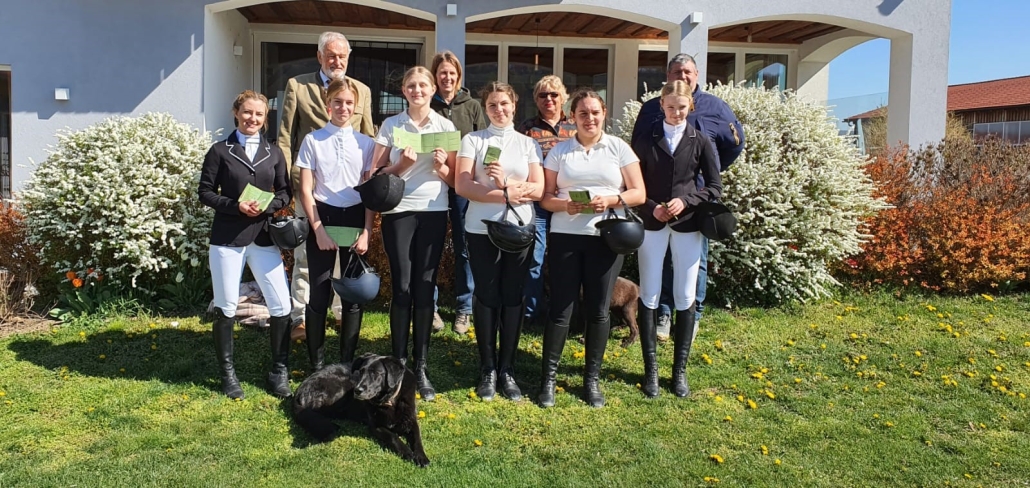 Erfolgreiche Sonderprüfung auf der Leithner Ranch in Wolfsthal. © Erin Gürtler
