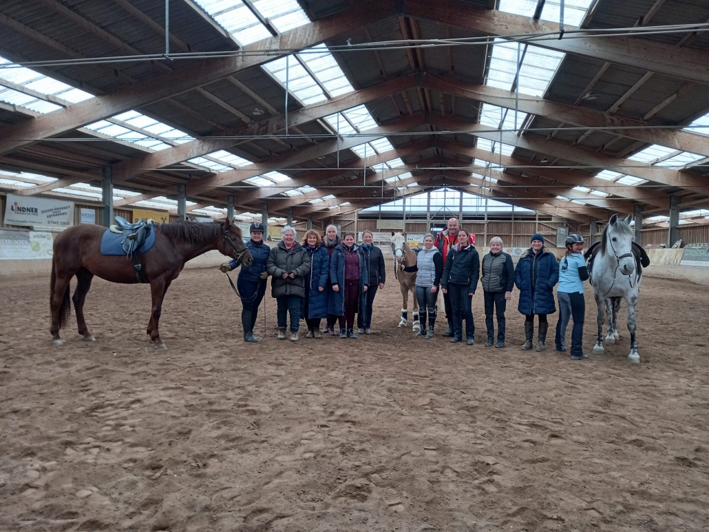 Fortbildung für Centered Riding Ausbildner mit Peggy Brown. © URFV Allhartsberg