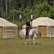 Gerlinde Skofitsch auf Zamirah. © Kassai Austria