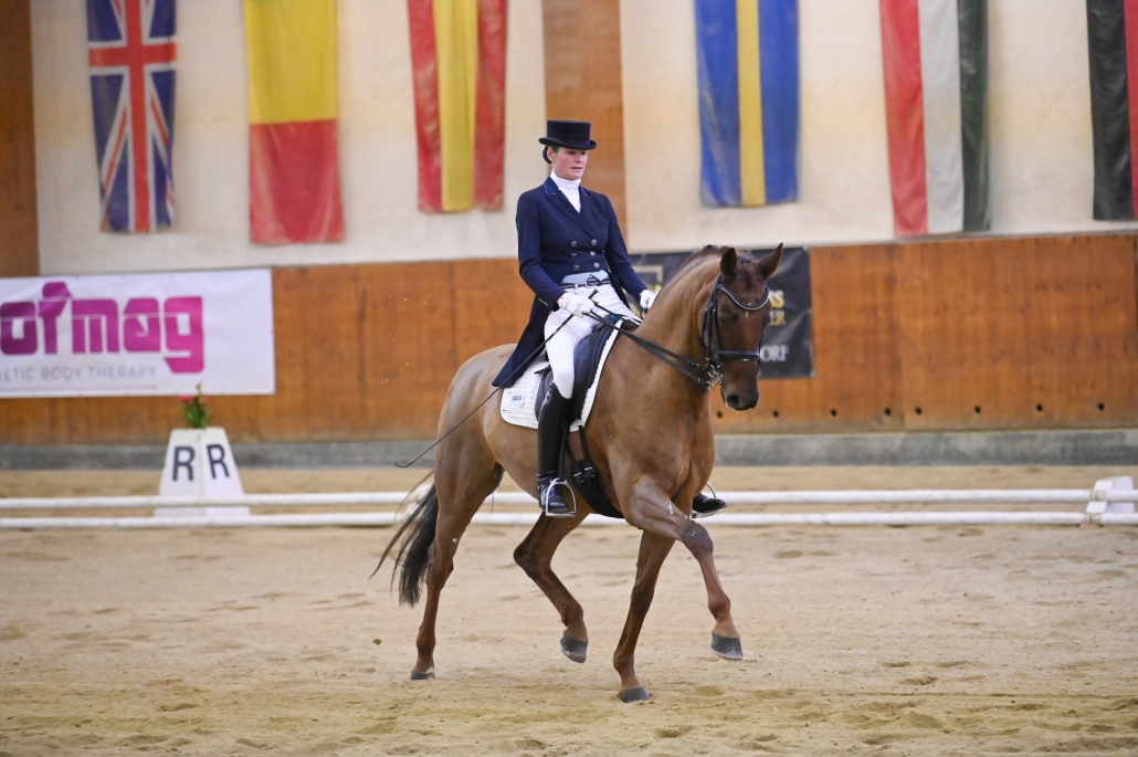 In den Junge Reiter Bewerben führte kein Weg an der Niederösterreicherin Anja Luise Wessely-Trupp vorbei. © Istvan Lehoczky
