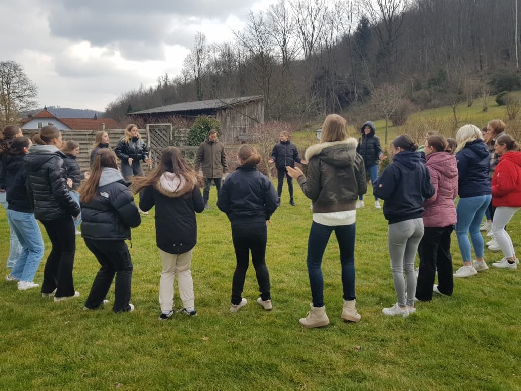 Die Sportland NÖ NOEPS Talente bereiteten sich in Altlengbach mental auf die Saison vor. © privat