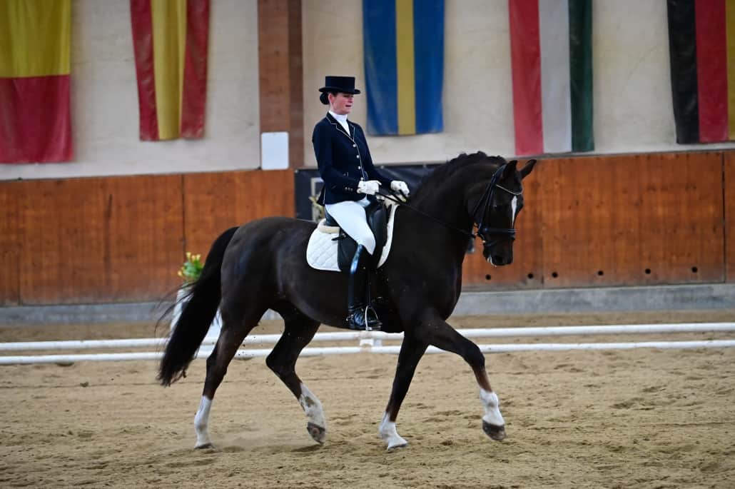 Anja Luise Wessely-Trupp und Diavolo LWT. © Istvan Lehoczky