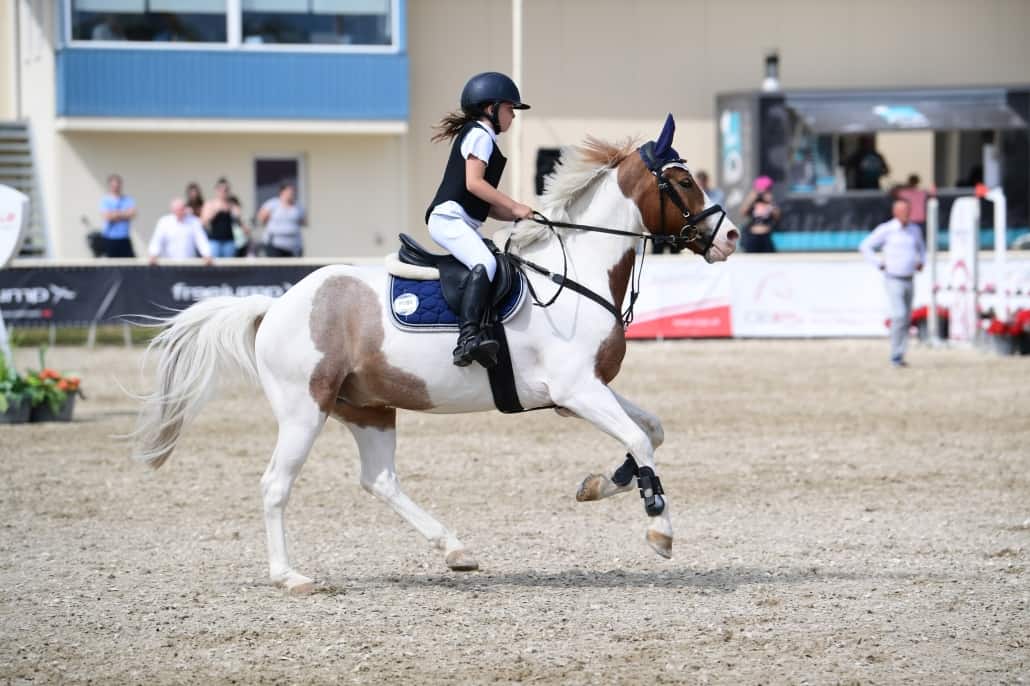 Favoriten im Effol Pony Cup: Livia Schranz und Harold B. © HORSIC.com