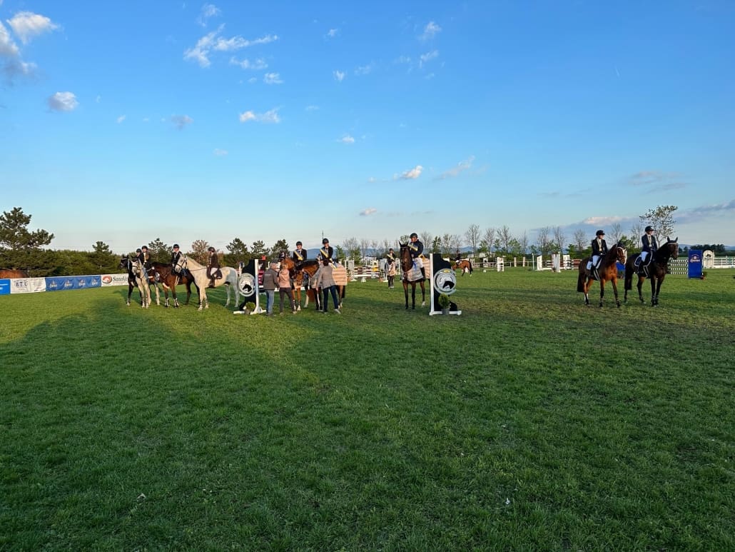 Die Ländlichen Mannschaftsmeister Springen 2023! © Anna Pfoser