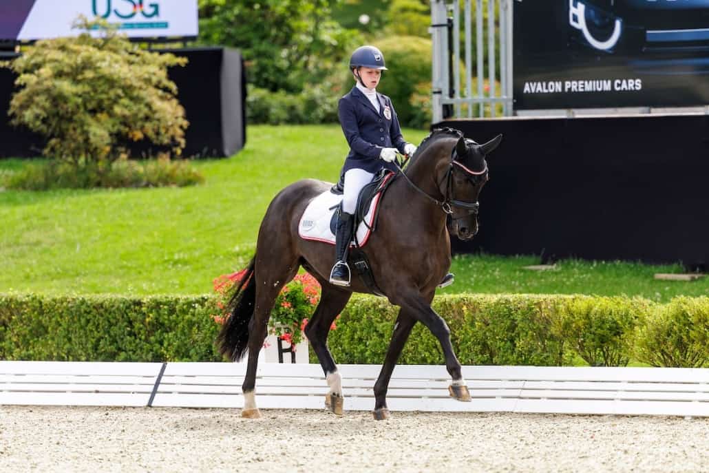 Tolles Championatsdebut für Anna Bruckberger in Kronberg. © Stefan Lafrentz