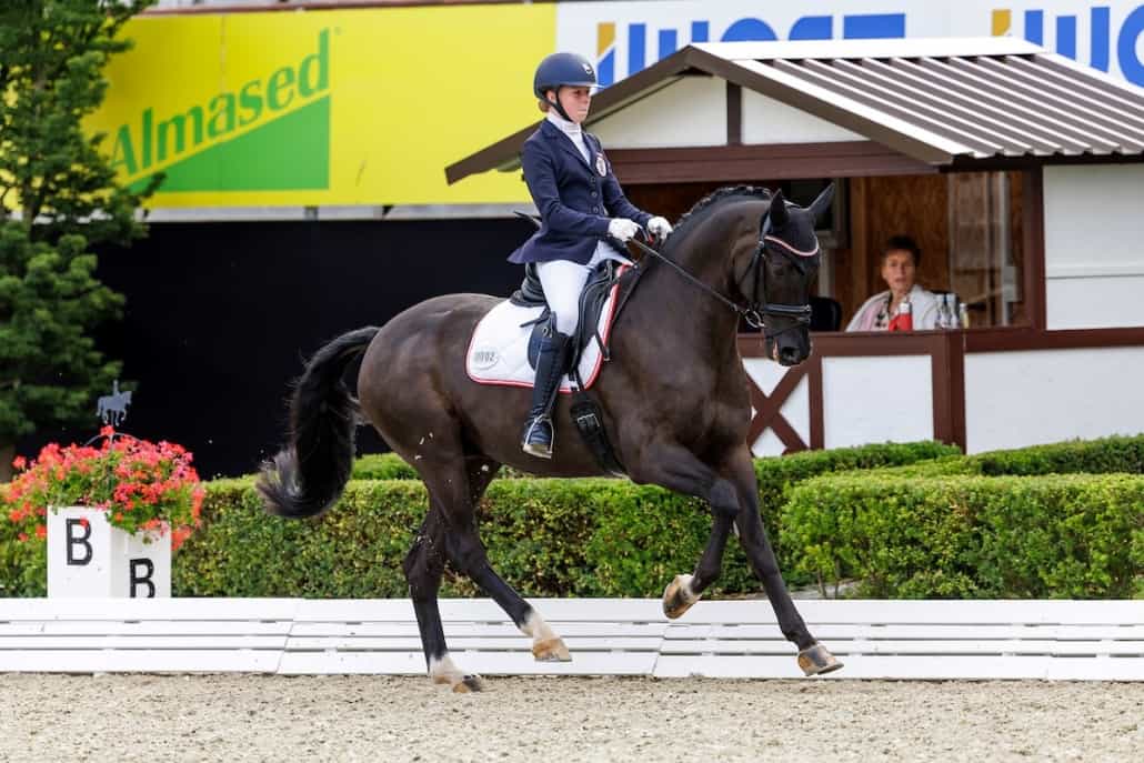 Tolles Championatsdebut für Anna Bruckberger in Kronberg. © Stefan Lafrentz