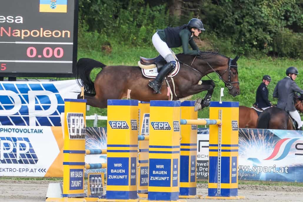 Theresa Pachler und Smart Chick Napoleon. © Ripu Sportfotos