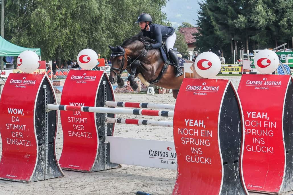 Lisa Schranz hält die Gesamtführung im Casinos Austria Future Cup 2023. © Ripu Sportfotos