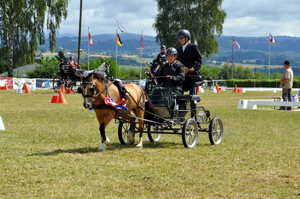 Sieg in der Klasse der Jugend beim CAI Altenfelden für Anja Hörhager. © Sonja Bauer