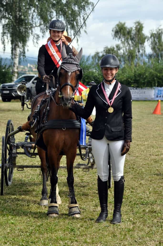 Nach Gold in der Jugendklasse 2022 holte Miriam Ecker heuer auch Gold bei der ÖM Junioren. © Sonja Bauer