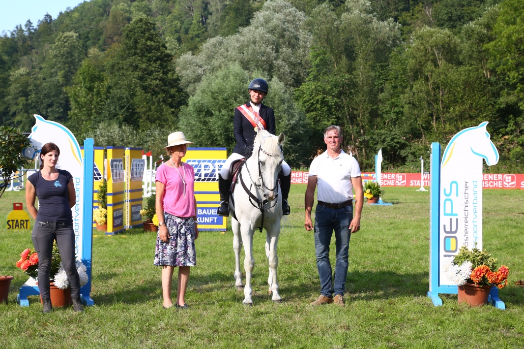 ÖM-Titel für Leonie Sagner. © ZVG