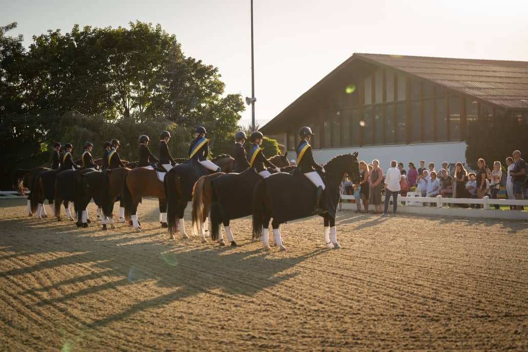 Stimmungsvolle Siegerehrung im High Class Horse Center Weikersdorf. © Carina Grosch
